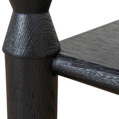 52cm Side Table | Full Black | Myka Home
