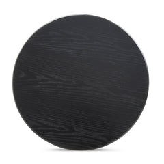 52cm Side Table | Full Black | Myka Home