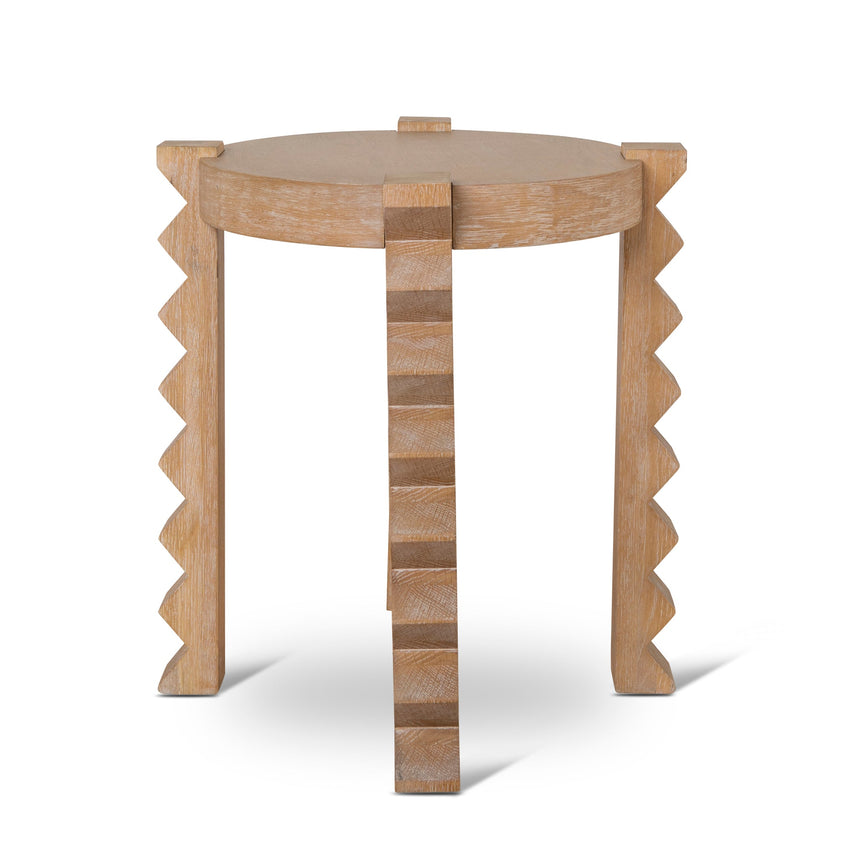 Round Side Table | Natural | Myka Home