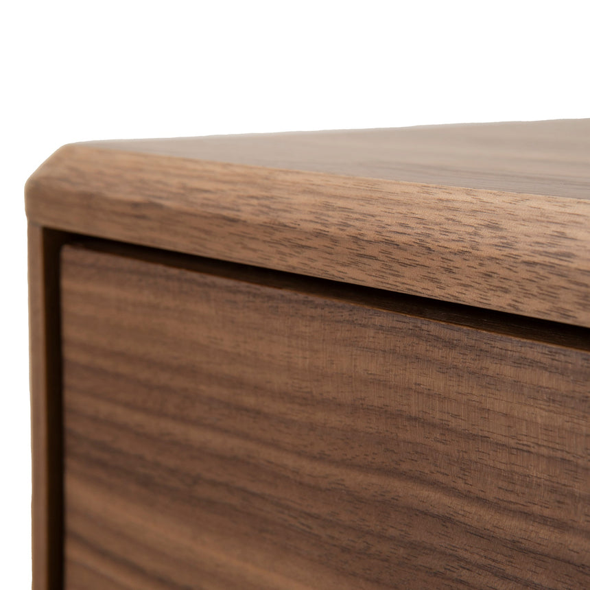 50cm Bedside Table | Walnut | Myka Home - View 13