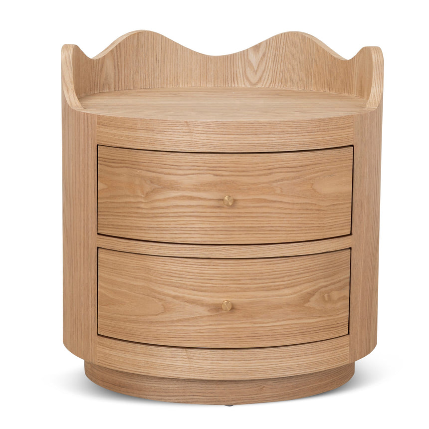 51cm Bedside Table | Natural | Myka Home - View 2