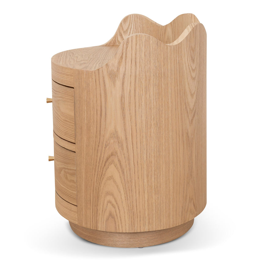 51cm Bedside Table | Natural | Myka Home - View 4
