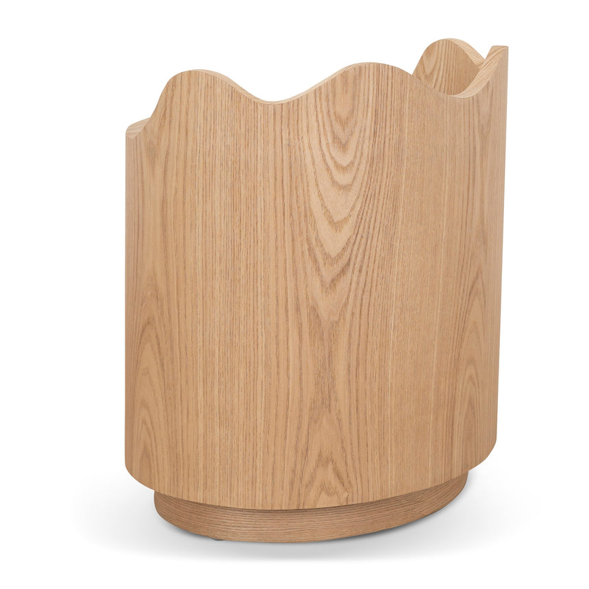 51cm Bedside Table | Natural | Myka Home - View 5