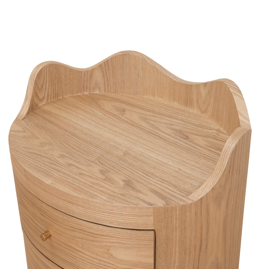 51cm Bedside Table | Natural | Myka Home - View 9