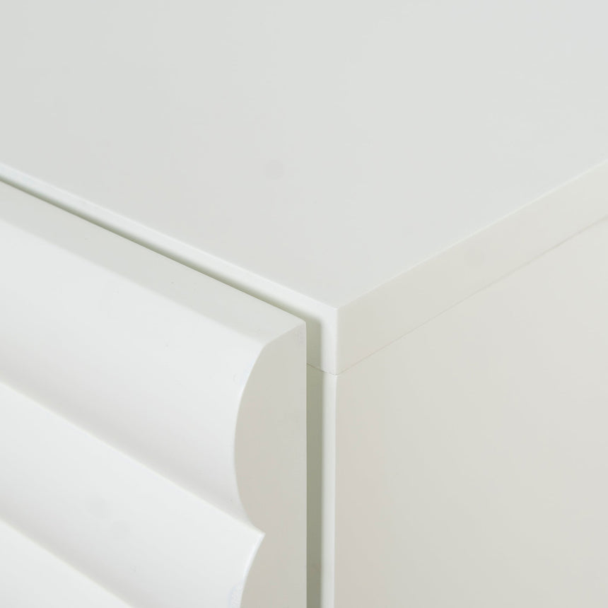 48cm Bedside Table | White | Myka Home - View 14