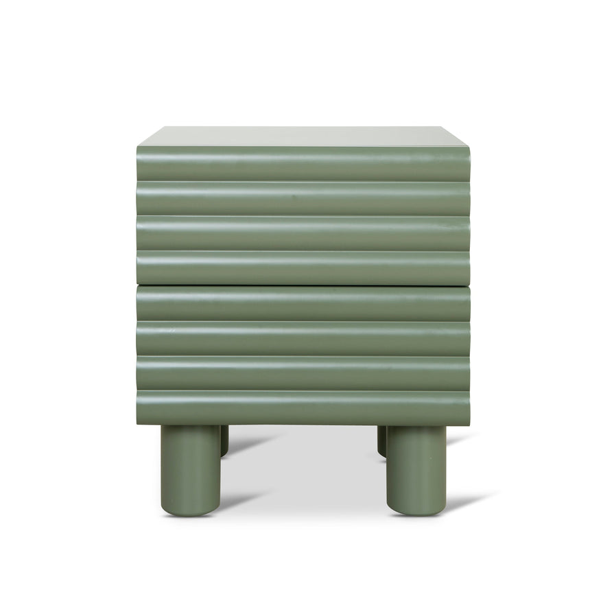 48cm Bedside Table | Green | Myka Home - View 2
