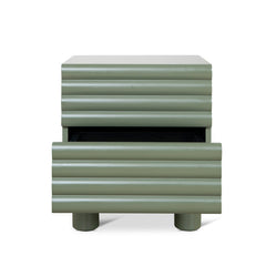 CST10075-KD 48cm Bedside Table - Green