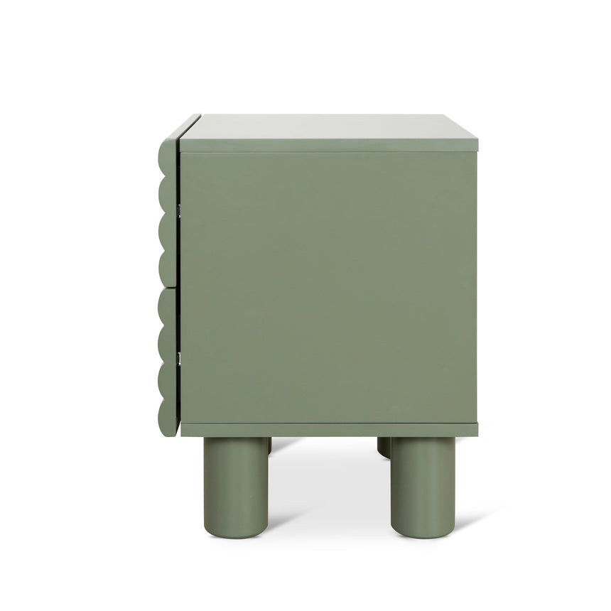 48cm Bedside Table | Green | Myka Home - View 5