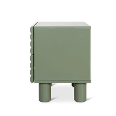 CST10075-KD 48cm Bedside Table - Green