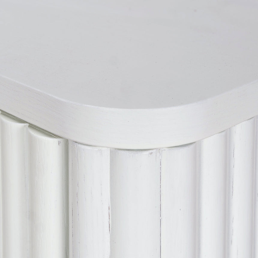 Bedside Table | Warm White | Myka Home - View 10
