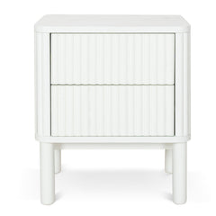 CST10101-KD Bedside Table - Warm White