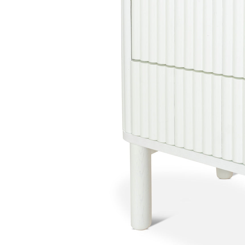 Bedside Table | Warm White | Myka Home - View 6
