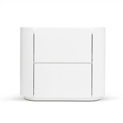 CST10130-CN 60cm Bedside Table - White Oak