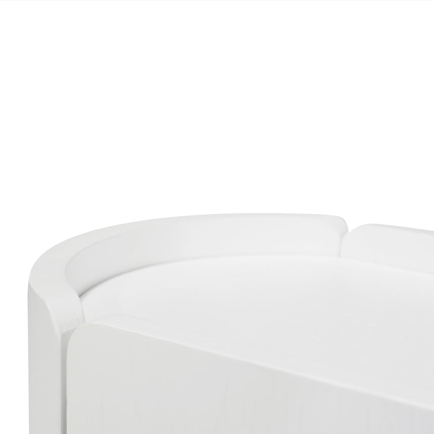 60cm Bedside Table | White Oak | Myka Home - View 8
