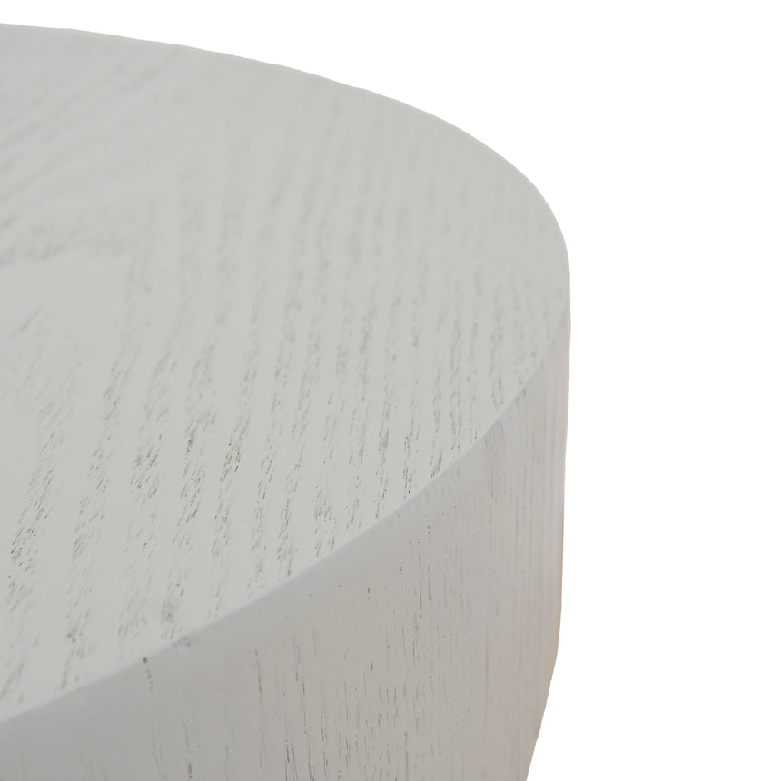 49.5cm Round Side Table | Light Grey | Myka Home - View 6