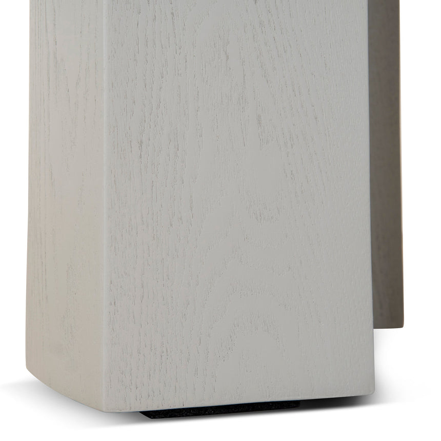 49.5cm Round Side Table | Light Grey | Myka Home - View 11