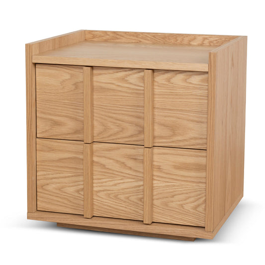 50cm Bedside Table | Natural | Myka Home