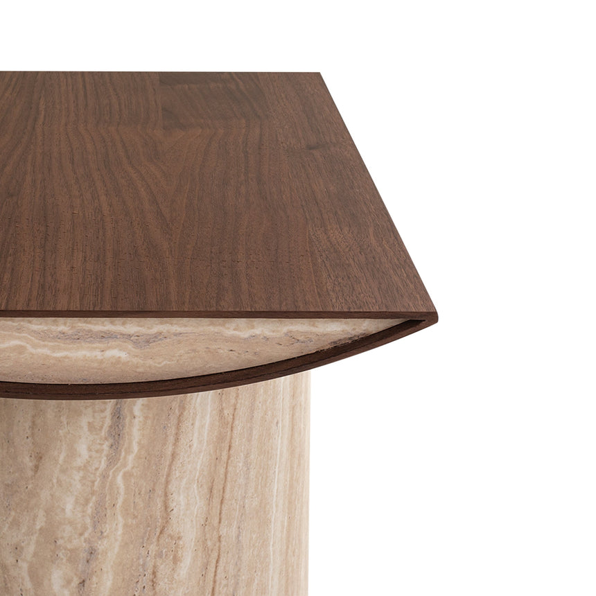 Side Table | Walnut | Myka Home - View 8