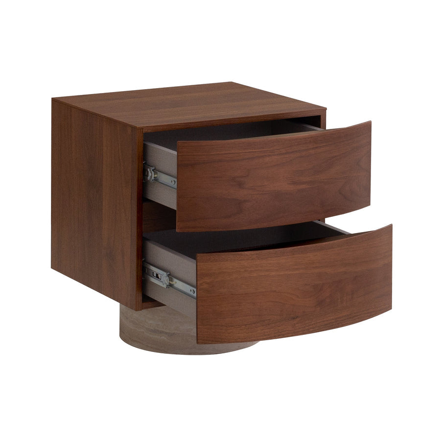 Bedside Table | Walnut | Myka Home - View 4