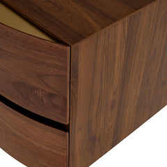CST10245-IG Bedside Table - Walnut