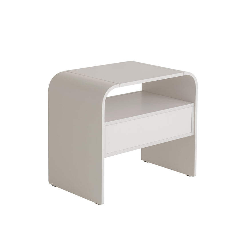 Ex Display - CST10255-IG Bedside Table - Warm Grey - View 3