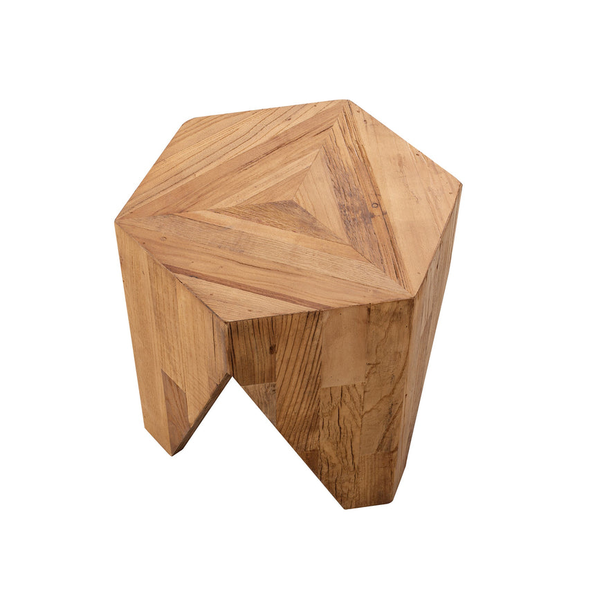 Elm Side Table | Natural | Myka Home - View 3