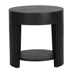 CST10281-DW 55cm Side Table - Full Black
