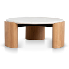 Nested Travertine Coffee Table | Natural | Myka Home
