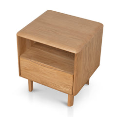 50cm Bedside Table | Natural | Myka Home