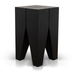 27CM Square Side Table | Full Black | Myka Home