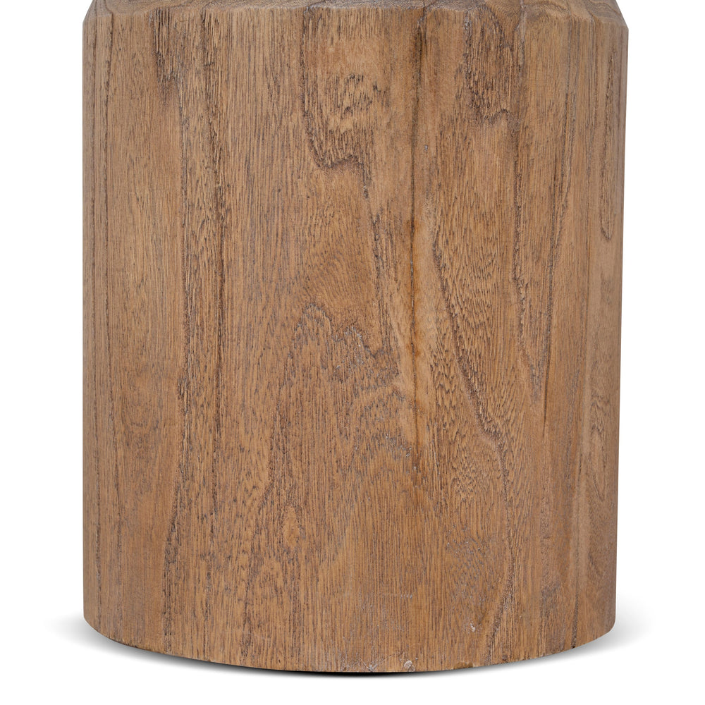 40cm Round Side Table | Natural | Myka Home - View 5