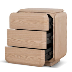 51cm Bedside Table | Natural | Myka Home