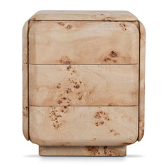 51cm Bedside Table | Aspen Burls | Myka Home