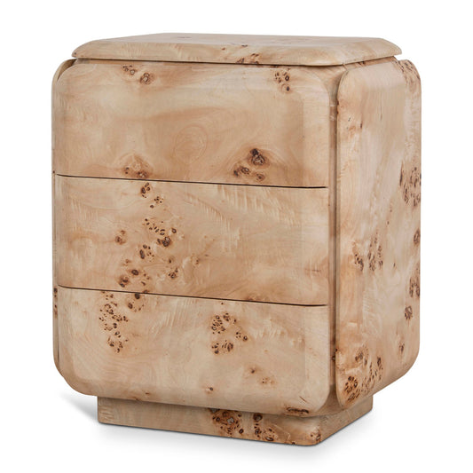 51cm Bedside Table | Aspen Burls | Myka Home