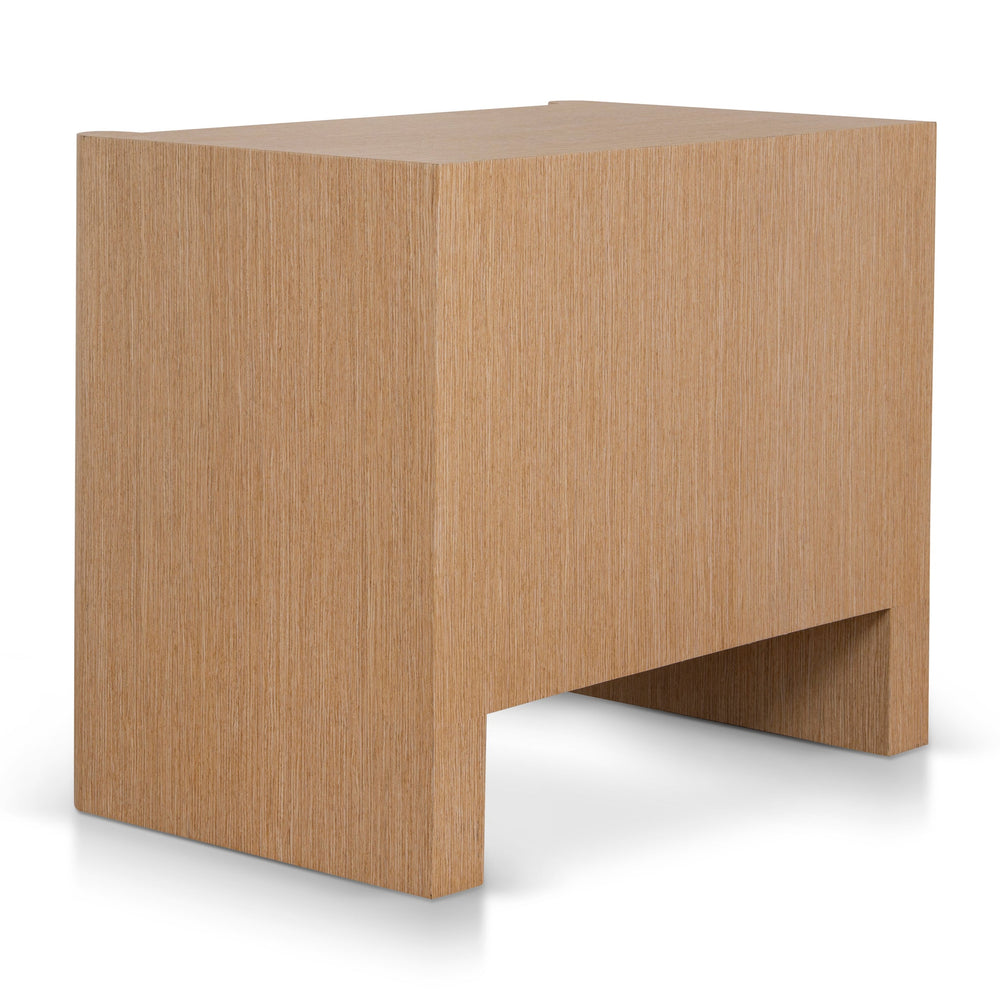 66.3cm Bedside Table | Natural | Myka Home - View 5