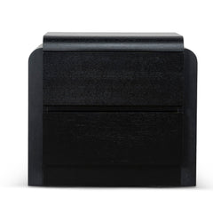 Bedside Table | Full Black | Myka Home