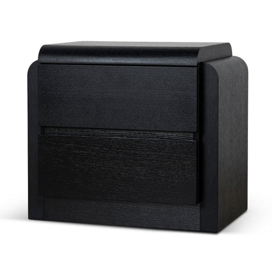 Bedside Table | Full Black | Myka Home