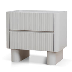 Bedside Table | Warm Grey | Myka Home