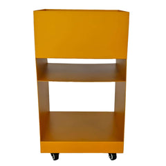 35CM Square Side Table | Sandy Mustard | Myka Home