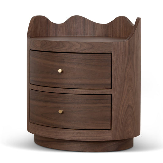 51cm Bedside Table | Walnut | Myka Home