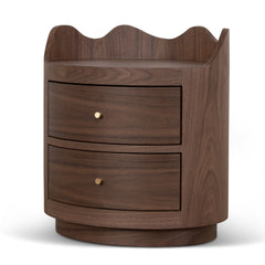 51cm Bedside Table | Walnut | Myka Home