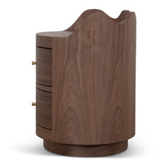 51cm Bedside Table | Walnut | Myka Home