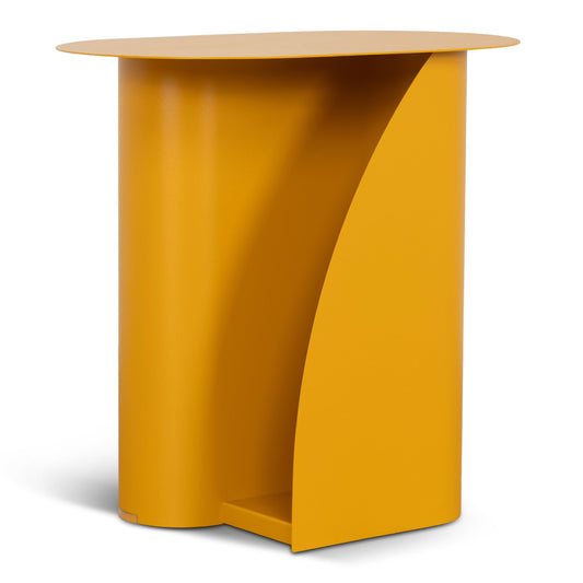 50cm Side Table | Sandy Mustard | Myka Home