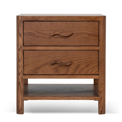 50CM Bedside Table | Walnut | Myka Home