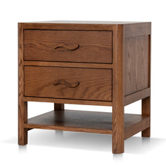 50CM Bedside Table | Walnut | Myka Home