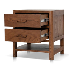 50CM Bedside Table | Walnut | Myka Home
