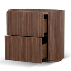 60cm Bedside Table | Walnut | Myka Home