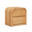 55CM Tassie Oak Bedside Table | Natural | Myka Home