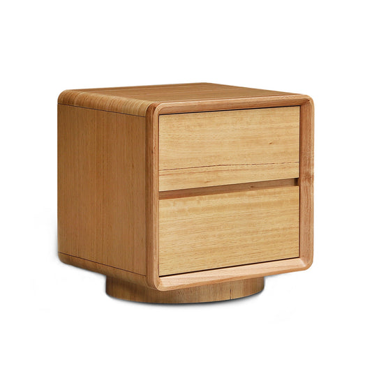 52CM Tassie Oak Bedside Table | Natural | Myka Home