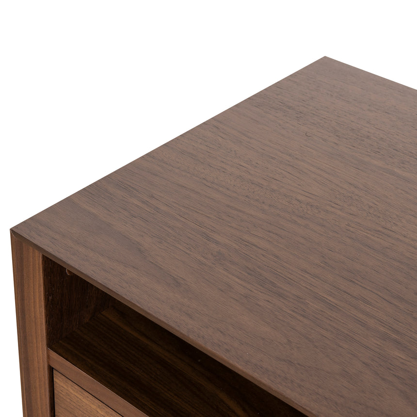 CST221WAL-VN SQ Wooden Bedside Table - Walnut - View 13